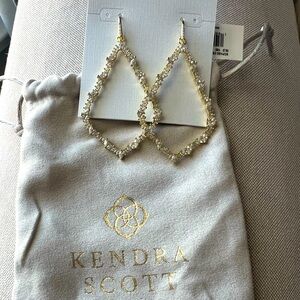 Kendra Scott Sophee  Drop Earrings with Crystal Accents